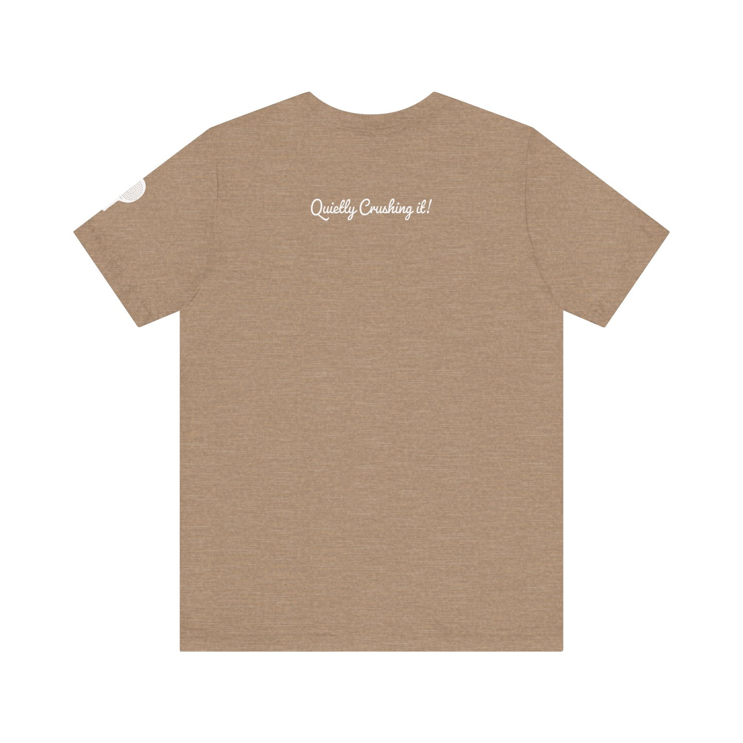 Woodie Unisex Jersey Short Sleeve Tee (Heather Tan)