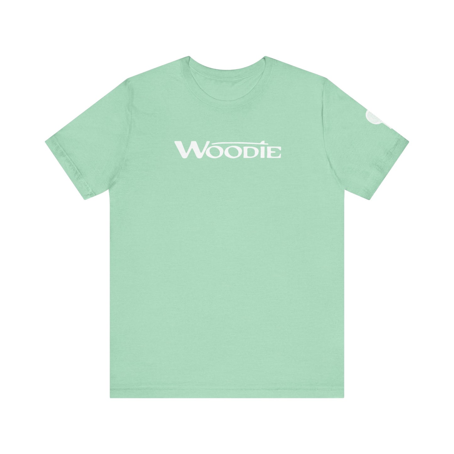 Woodie Unisex Jersey Short Sleeve Tee (Heather Mint)