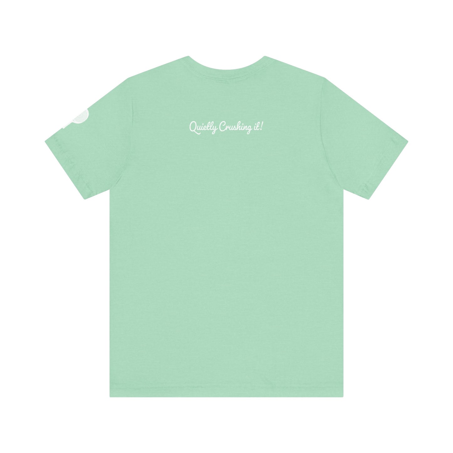 Woodie Unisex Jersey Short Sleeve Tee (Heather Mint)