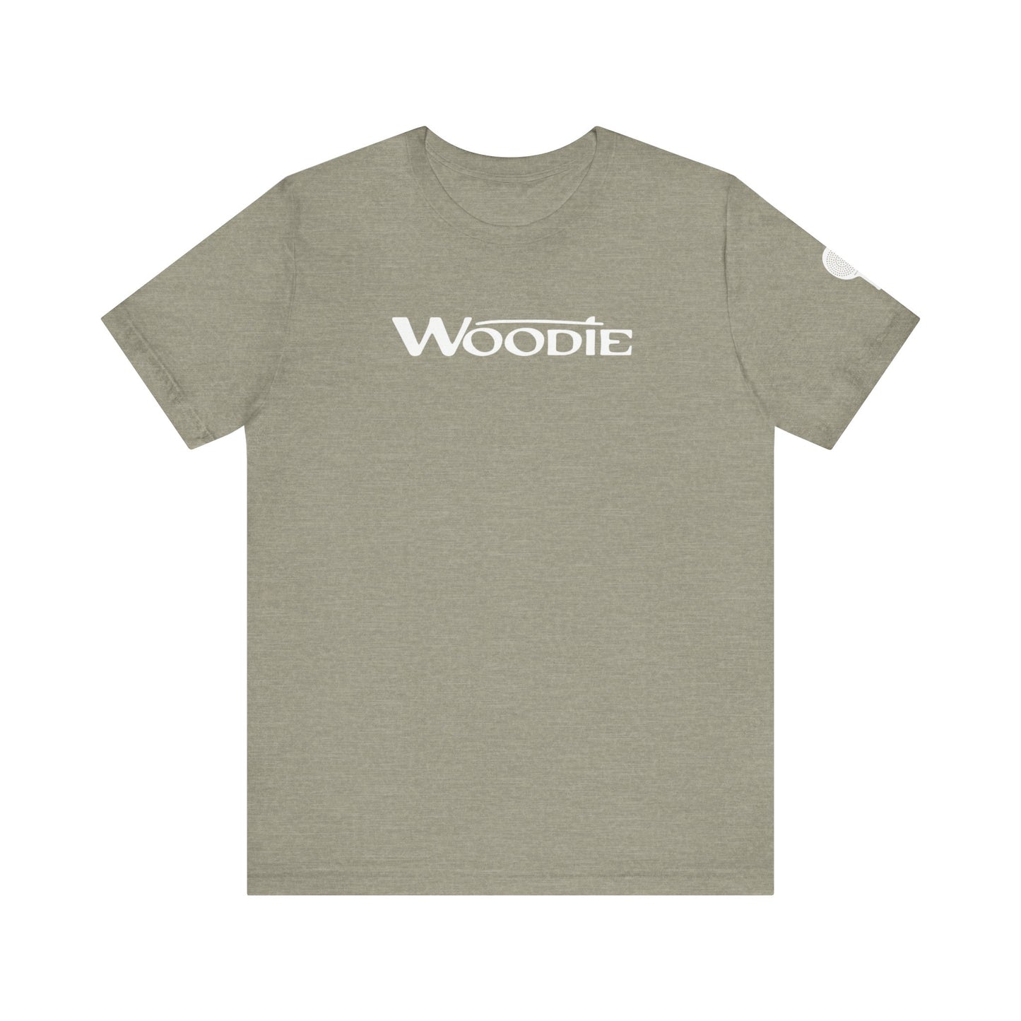 Woodie Unisex Jersey Short Sleeve Tee (Heather Stone)