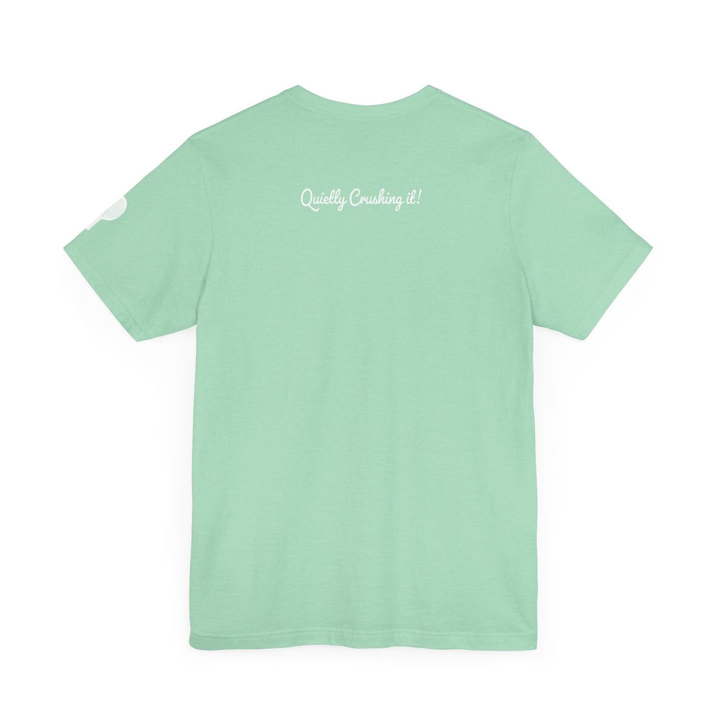 Woodie Unisex Jersey Short Sleeve Tee (Heather Mint)