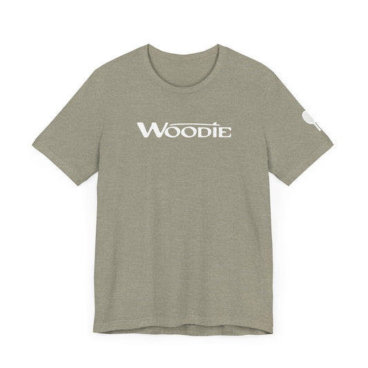 Woodie Unisex Jersey Short Sleeve Tee (Heather Stone)