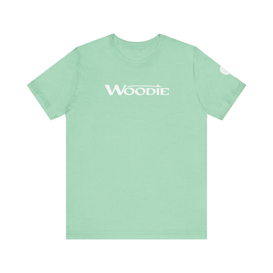 Woodie Unisex Jersey Short Sleeve Tee (Heather Mint)